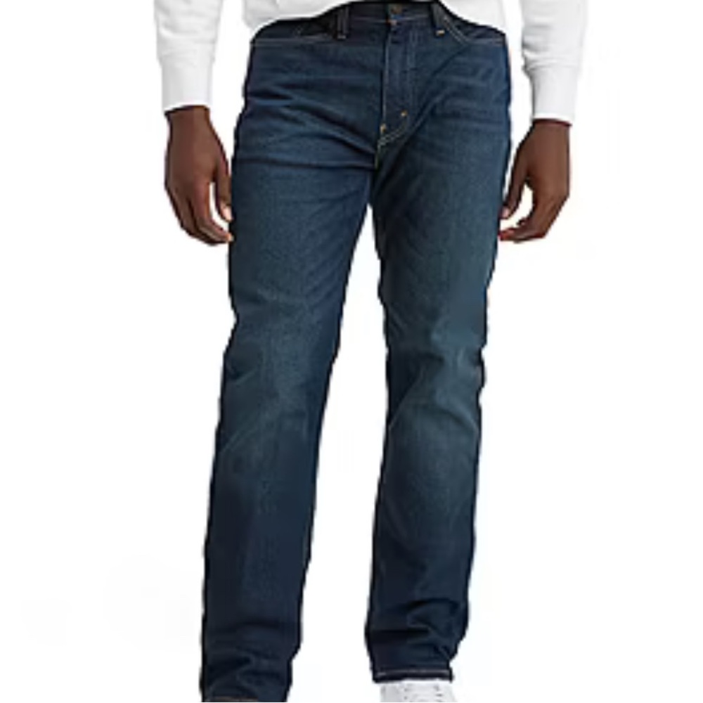 Levi's Men's Relaxed Jeans Dark Blue 514 straight fit